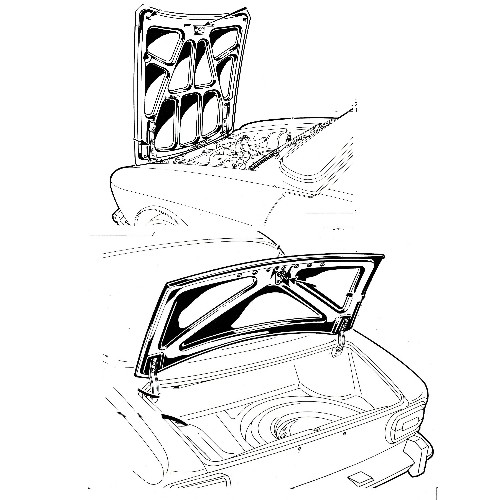 Hauben und Anbauteile Hauben und Anbauteile