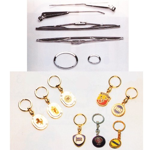 key fobs, chrome parts