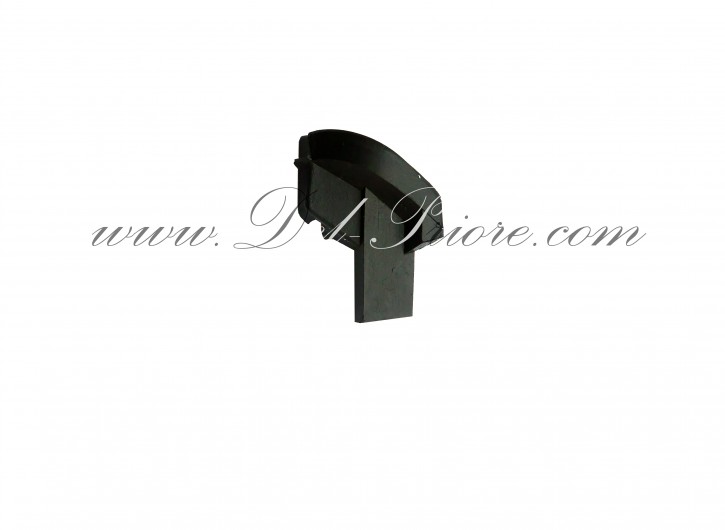 end cap for door trim strip, in front , right