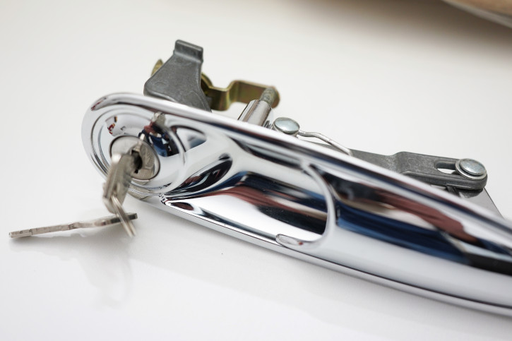 maniglia porta completa con cilindro chiave, destra maniglia porta completa con cilindro chiave, destra