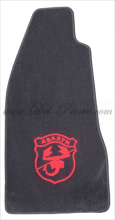 serie tappetini con stemma  Abarth