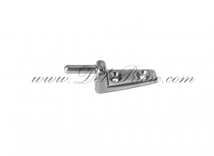 supporto parasole cromato laterale, suppoto  da 5 mm, fino 1978