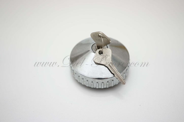 Bouchon dé réservoir verrouillable  chromer