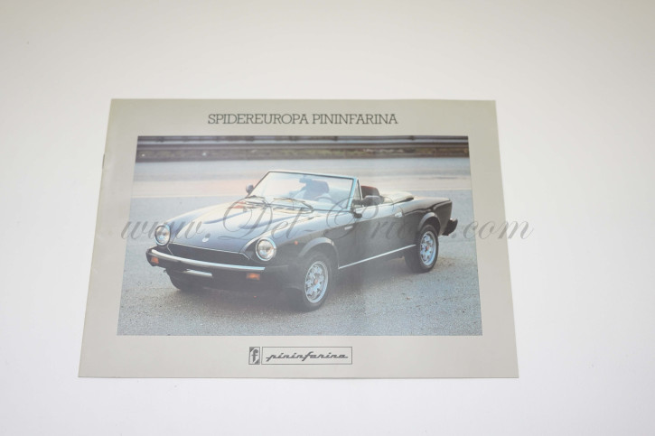 Verkaufsprospekt  Pininfarina Spider original