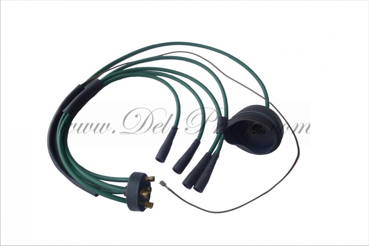 serie cavi candele verde, per modelli carburatore