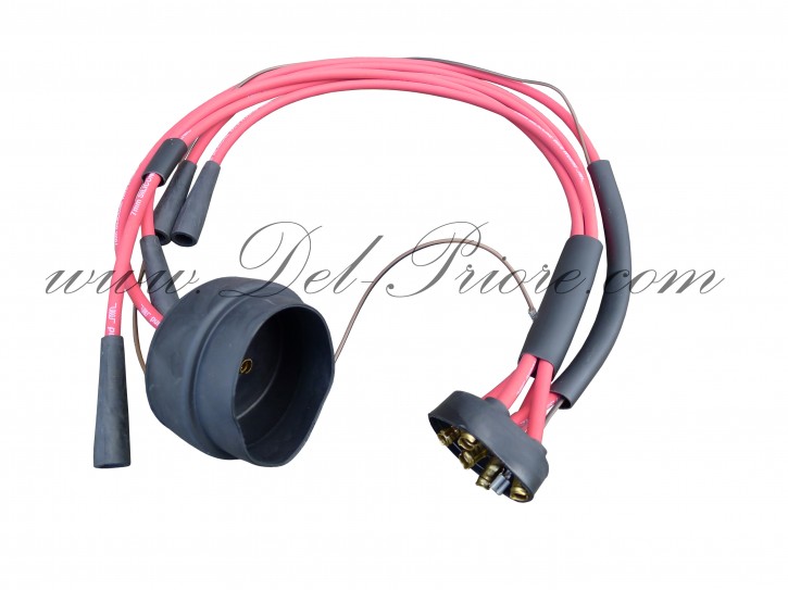 serie cavi candele, rosso
