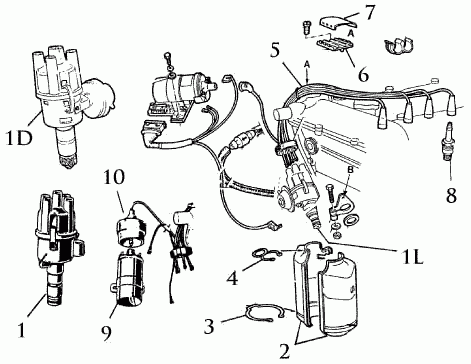 Zündverteiler Bosch neu, mit Unterdruckverstellung