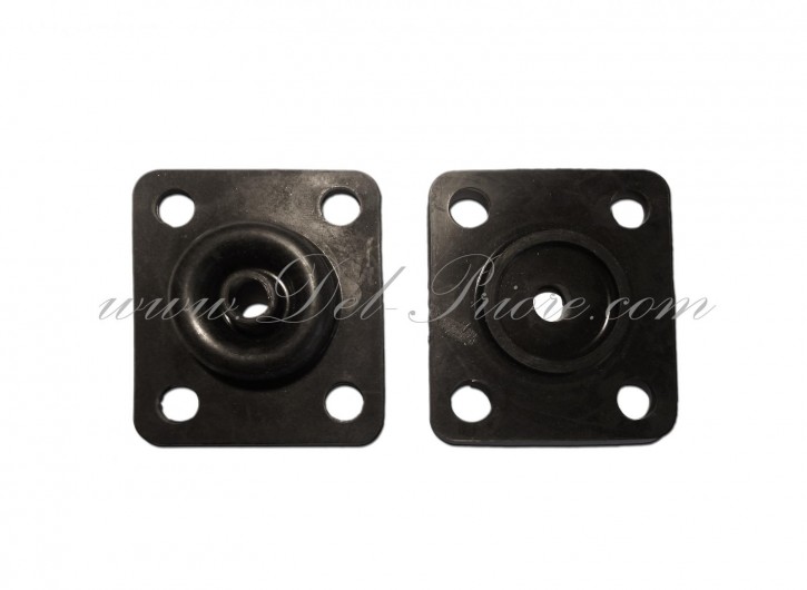 lead-through rubber accelerator pedal