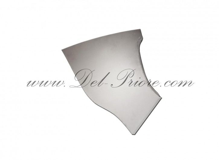 mudguard repair plate, front, lower coign, RH