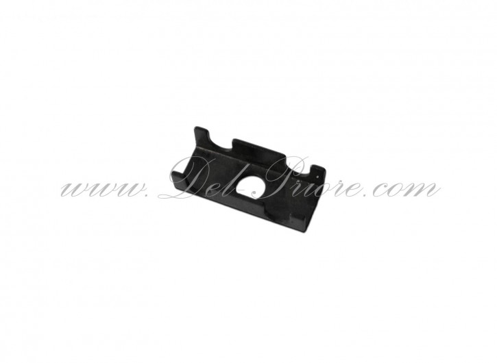 mounting for boot lid retaining spring