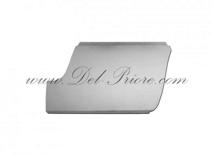 repair plate for mudguard, front coign, LH