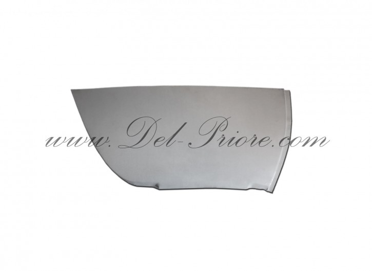 repair plate for mudguard, rear coign, LH