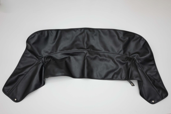 Persenning schwarz komplett mit Montageteilen