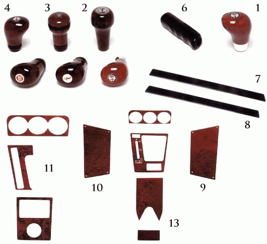 black gear shift lever, Spider