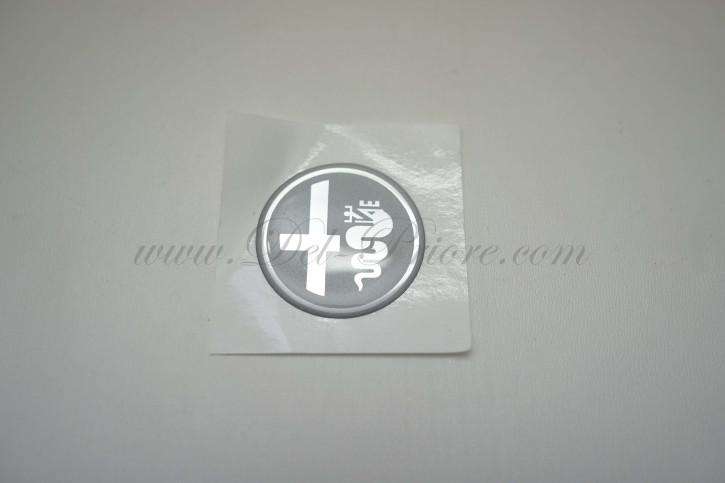 emblem Alfa Romeo argento Ø 32 mm for big ash-tray 1750 /2000