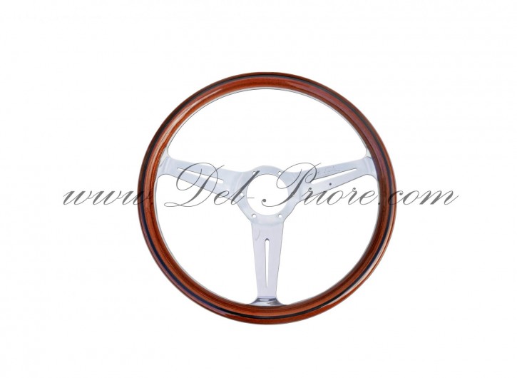 wooden steering wheel, Nardi classico, Ø 36 / 39, polished spokes/ without TÜV