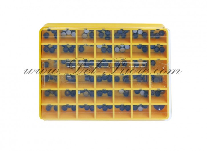 valve adjusting dies (205 pieces) 1,5-2,5 mm