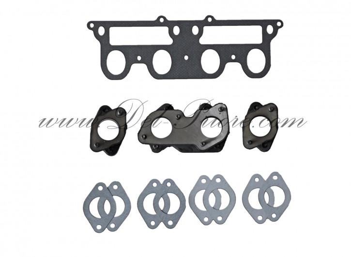 serie supporti carburatore ( 4pezzi) 40mm, con guarnizioni