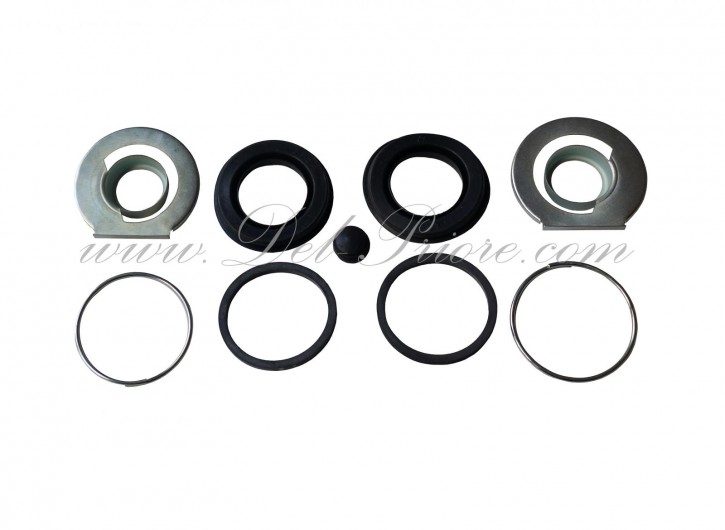 repair set for 2 brake calipers, rear 38mm incl. steel spring washers