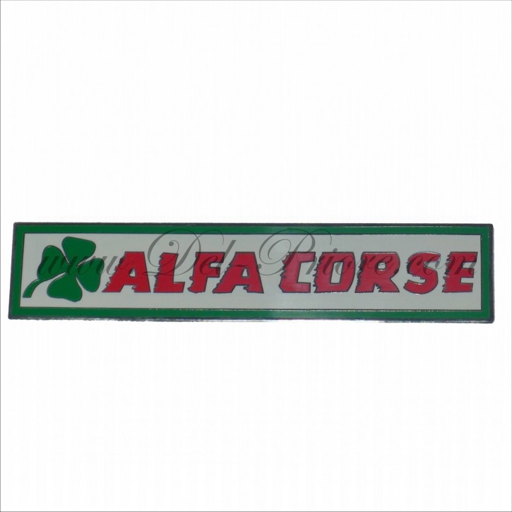 Alfa Corse symbole, métal