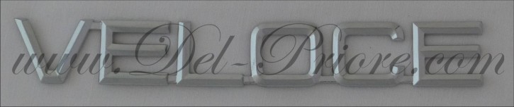 écriture Veloce, plastique