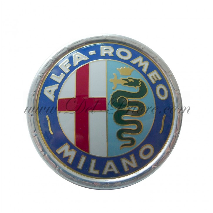 Emblème Alfa Romeo Milano en plastique