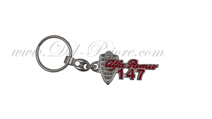 Porte clé, métal, Alfa rein 147