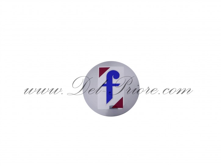 Pininfarina emblema metallo, 40 mm per claxon