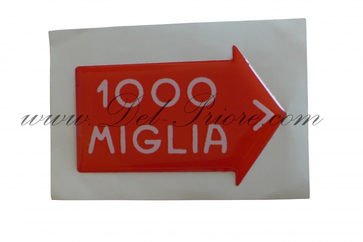 Adesivo Mille Miglia