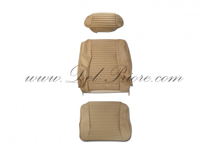 Housse siège en scai beige/sable (1 siège - 3 pièces)