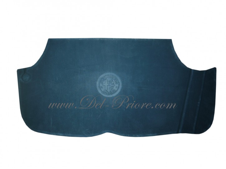 Tapis en caoutchouc pour plancher coffre, noir