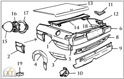 connection plate, RH