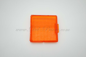 Blinkerglas gelb, links