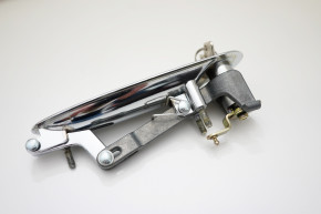 maniglia porta completa con cilindro chiave, destra