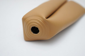 Sac de levier beige, similicuir, soudé en haut