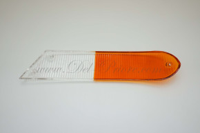 Capuchon phare (clignoteur) jaune/ blanc, droit (66-74)