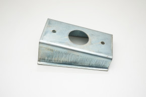 front or rear fiaxation steel sheet for turn signal fixation