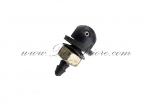 plastic spray nozzle, black (screw mounting) Spider