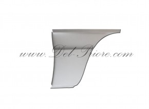 lower mudguard repair plate, rear, LH (A-Pillar)