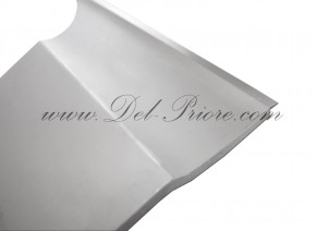 lower mudguard repair plate, rear, LH (A-Pillar)