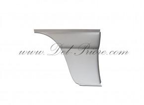 lower mudguard repair plate, rear, RH (A-Pillar)