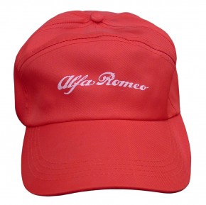 baseball cap with Alfa emblem