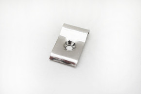 Halteblech verchromt für Verdeck seitlich außen rechts oder links