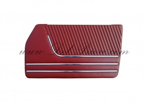 serie pannello porta, rosso