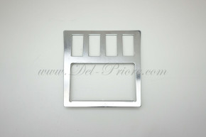 chrome-plated Switch for trim and ashtray