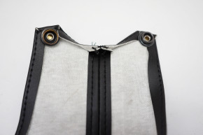 black cover for handbrake, imitation leather