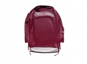 serie coprisedile, scai rosso bourdeaux (1 sedile, 2 pezzi)