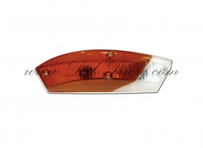 right front turn signal, white-arancione