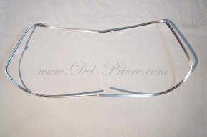 serie modanature cromate per parabrezza 2 pezzi