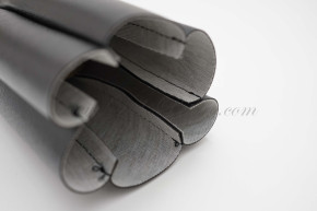 copertura leva cambio in pelle finta nera, GT 2000